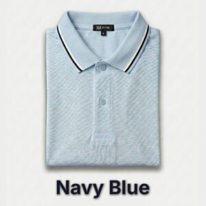 Men’s Premium Polo Shirt- Sky Blue