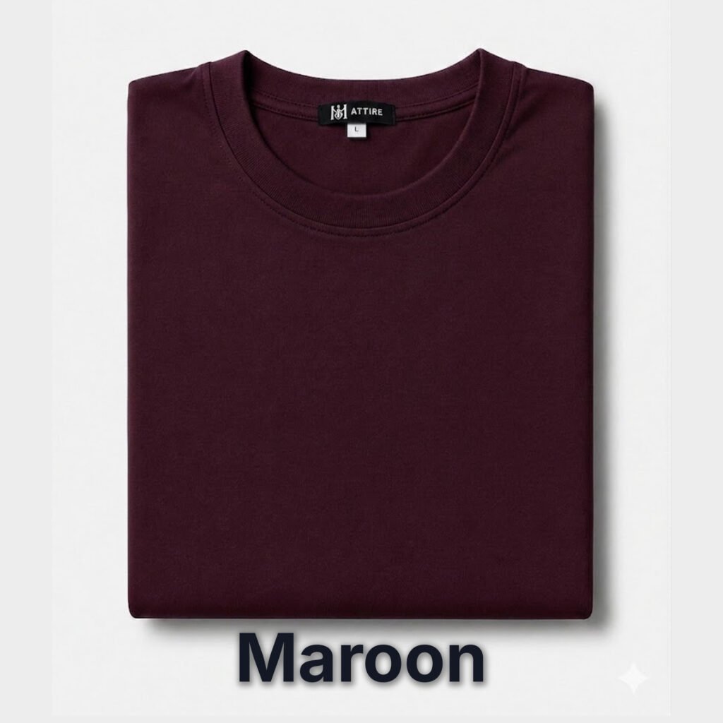 Men’s Premium Round Neck - Red