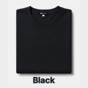 Men’s Premium Round Neck - Black
