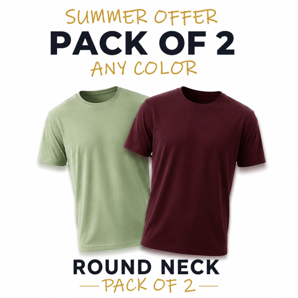 Round Neck Pack of 2