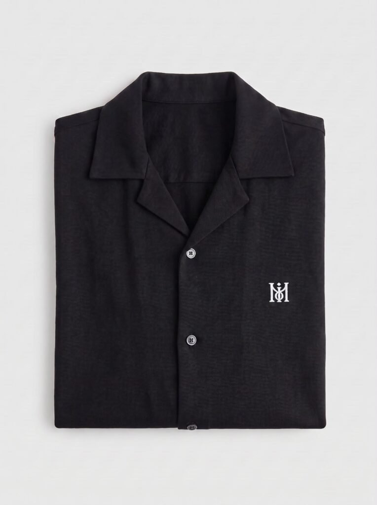 Premium mens cot kallar  Black
