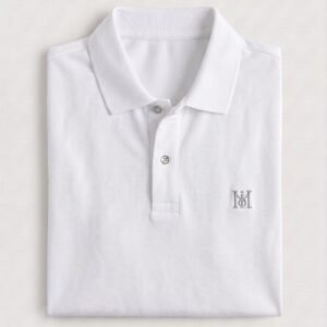 Premium mens White polo